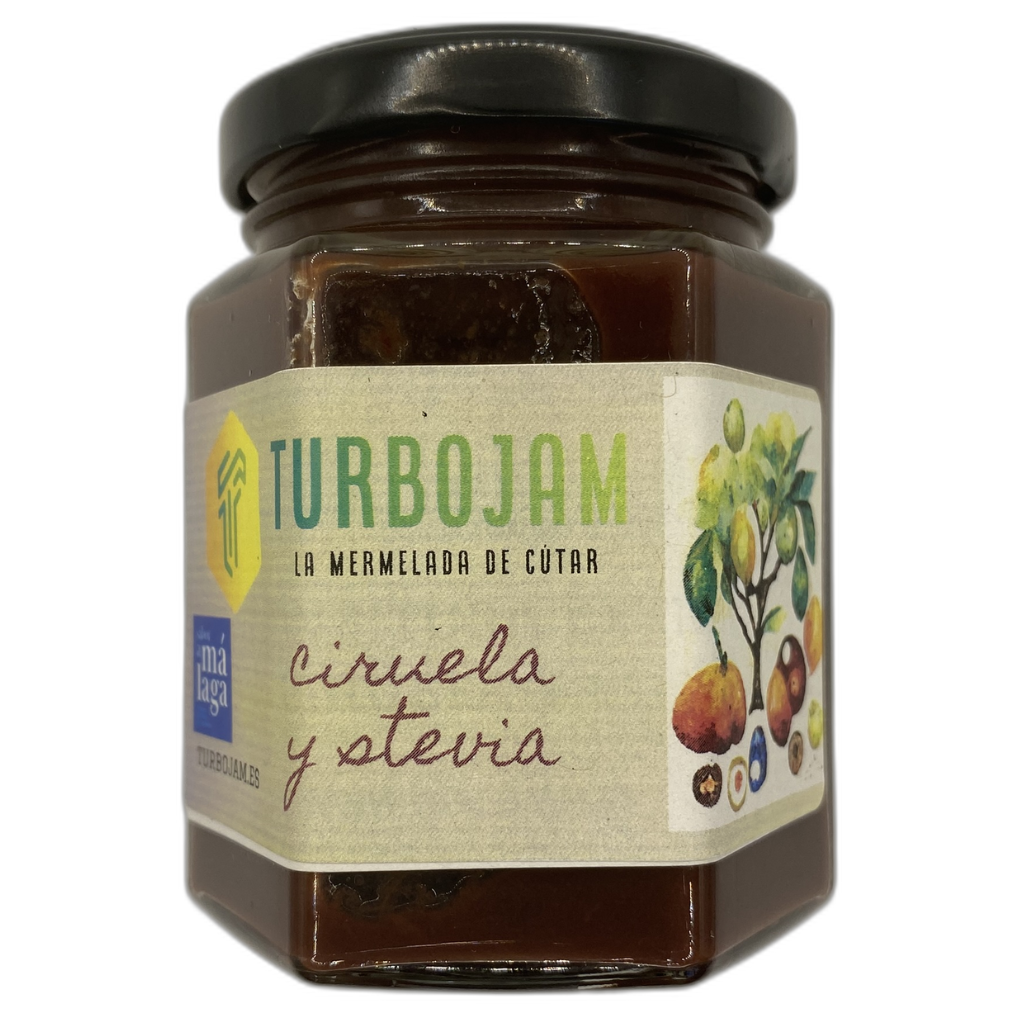 Organic Plum & Stevia Jam (200g)